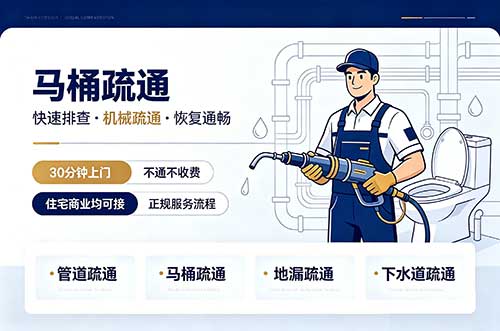 大茂马桶疏通